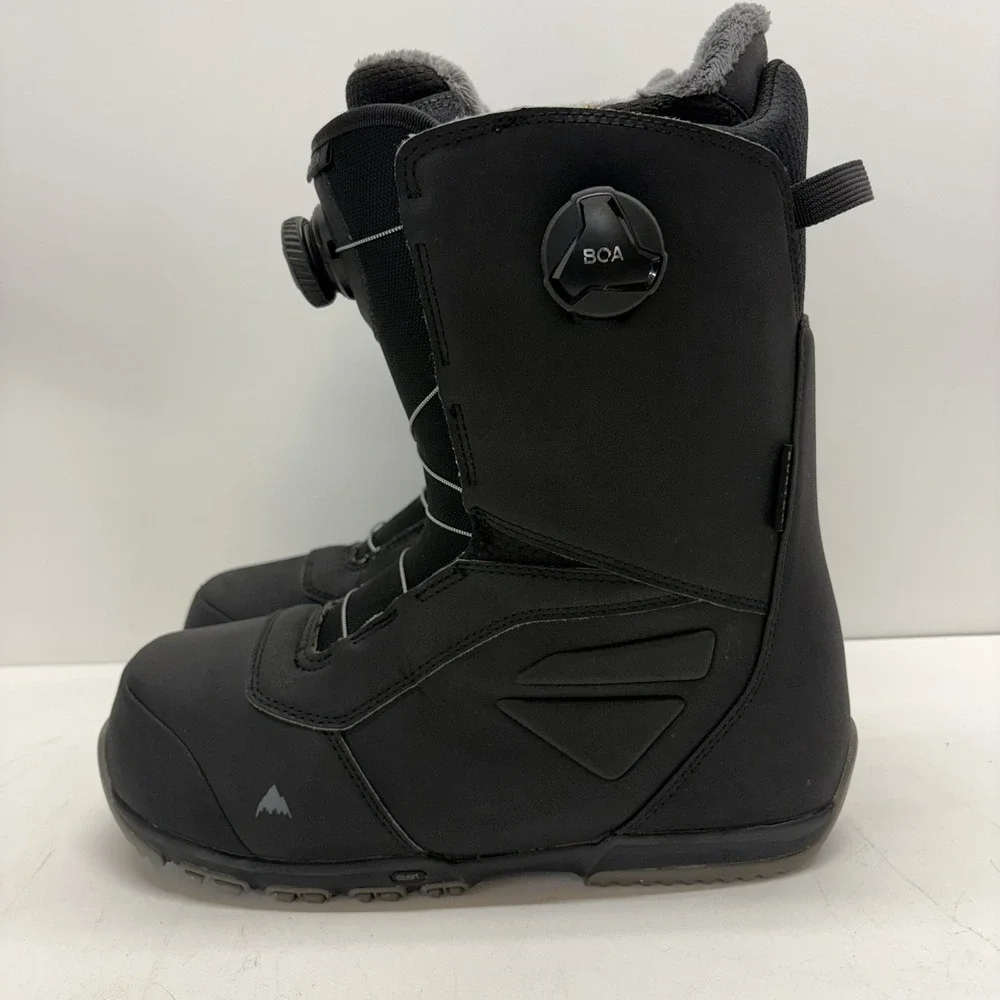 Burton Ruler BOA Wide Snowboard Boots Black Men's Size 11